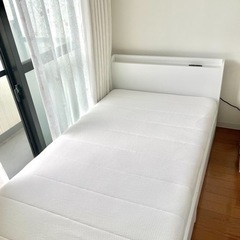 【シングルベッドセット】使用半年の美品！¥10,000