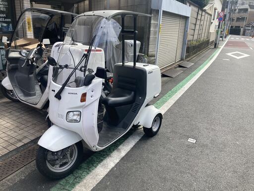 東京大塚発ホンダジャイロキャノピーTA0３ ４サイクル現役バイク自賠責付き試乗も可能です乗って帰れます！ 東京大塚発ホンダジャイロキャノピーTA03 4サイクル現役バイク自賠責