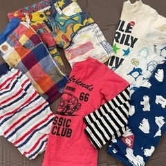 ◆取引中◆【90サイズ7枚】90サイズ子ども服　Tシャツ4枚、ズ...