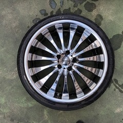 中古ホイール HYPERION ハイペリオン? 20インチ 8.5j +35 4本セット