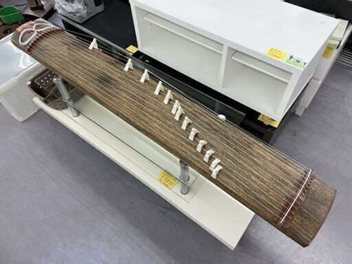 和楽器 箏 13弦 全長183cm 練習用 お琴 箏柱 弦楽器 現状品 札幌市手稲区