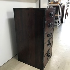 取引場所　南観音　K2210-504 アンティーク桐タンス