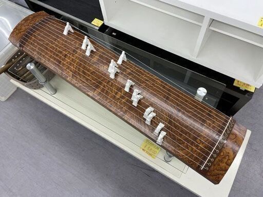 和楽器 ミニ箏 13弦 全長120cm 練習用 お琴 箏柱 弦楽器 現状品 札幌市手稲区