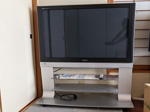 Panasonic 50インチプラズマテレビ（TV台付き）