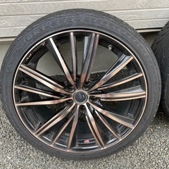 【値下げ】19インチ　レオニスFY 限定カラー　タイヤ付き　4本セット