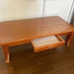 【無料であげます】木製テーブル