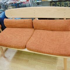 4人掛けダイニングセット 幅160×奥79×高65cm ベンチ2台 3点セット レッド系 食卓セット 札幌市 清田区 平岡