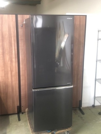 【中古品】日立 冷凍冷蔵庫 R-BF28JA（K） HITACHI 2ドア 156cm×56cm×64cm