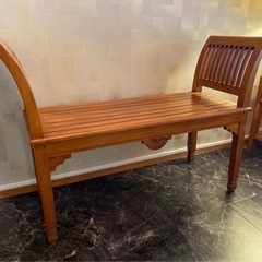 木製　スツール  ベンチ　椅子　荷物置き