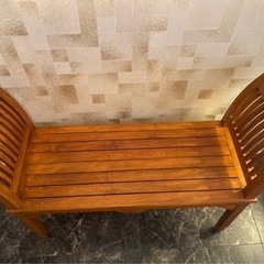 木製　スツール  ベンチ　椅子　荷物置き