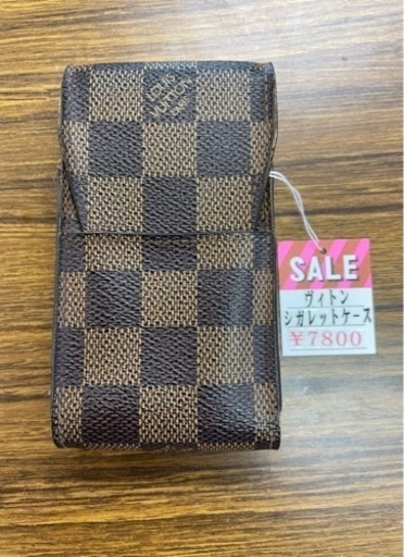 きまりました　中古　ダミエ　シガレットケース　N63024