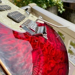 SCHECTER SD-DX-24-AS Red Sunburst Made in Japan ※純正ソフトケース付き！ 