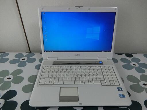 (現在商談中) 15.6インチワイド液晶 FMV LIFEBOOK AH550/5A Corei5＋SSDで動作軽快！ [Windows10最新バージョンにアップグレード済み]