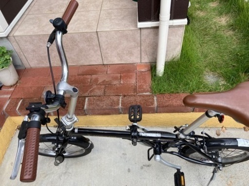 CAPTAIN STAG アルミ折り畳み自転車YG-0228