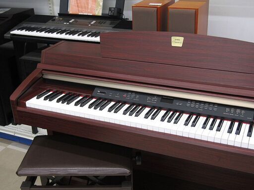 札幌市/清田区 YAMAHA/ヤマハ 電子ピアノ Clavinova/クラビノーバ CLP-230 2006年製 ニューマホガニー調仕上げ GH3鍵盤 88鍵 イス付 動作品