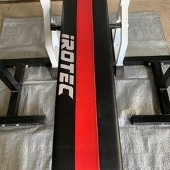 IROTEC 筋トレ台　バーベル　セーフティバー　セット