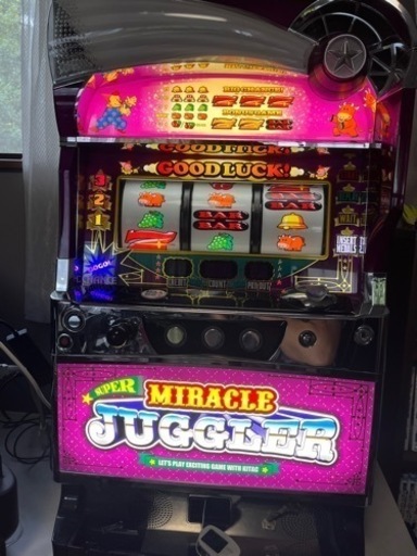 スーパーミラクルジャグラー　実機　パチスロ