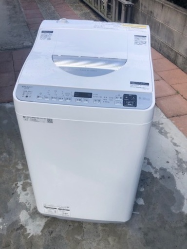 洗濯乾燥機　SHARP ES-TX5E 5.5kg