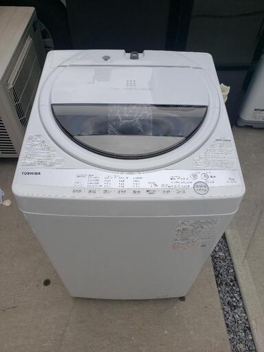 【近隣は送料無料】☆美品☆2020年製 TOSHIBA 東芝 AW-6G9 簡易乾燥機能付洗濯機 洗濯容量6kg \n\n