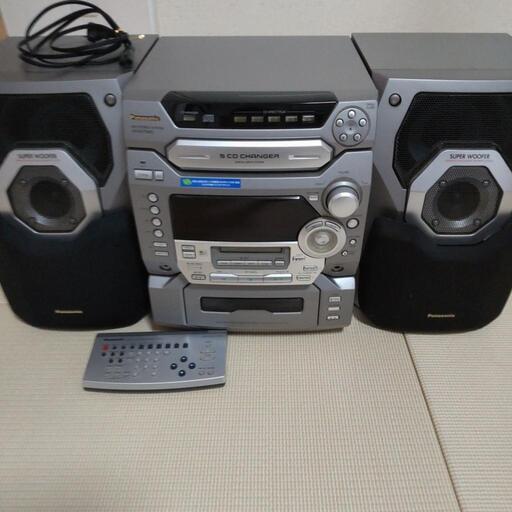 【値下げ】Panasonic　MDステレオシステム　【SN-NS75MD】
