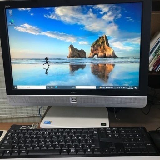 NECディスクトップパソコン window10 SSD145GB office2013付
