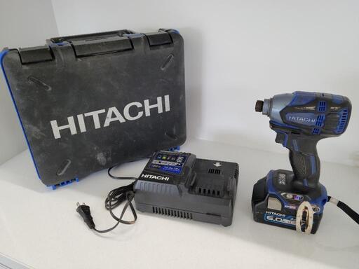 【工具】HITACHI　日立　インパクトドライバー　WH18DDL2　中古　リサイクルショップ宮崎屋佐土原店22.10.16K