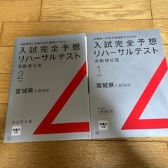 進研ゼミ　入試完全予想　リハーサルテスト  