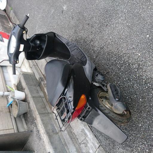 ライブディオ ディスクブレーキ AF35 ブラックツートン