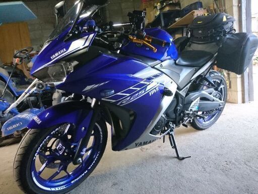 ヤマハ用 スポーツホイール 青 yzf r25 純正ホイール前後タイヤ付き ヤマハ用 スポーツホイール 青 yzf r25 純正ホイール前後タイヤ付き