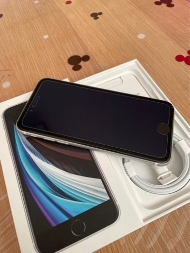 決まりました) iPhoneSE2 128GB 黒 箱付き