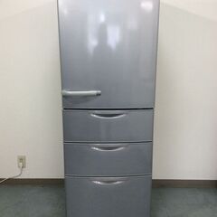 （12/3受渡済）YJT5504【AQUA/アクア 4ドア冷蔵庫】美品 2019年製 AQR-H36H-S 家電 キッチン 冷蔵冷凍庫 右開きドア 355L