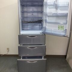 （12/3受渡済）YJT5504【AQUA/アクア 4ドア冷蔵庫】美品 2019年製 AQR-H36H-S 家電 キッチン 冷蔵冷凍庫 右開きドア 355L