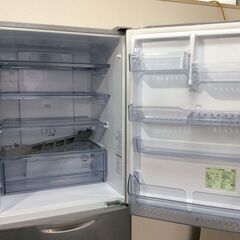 （12/3受渡済）YJT5504【AQUA/アクア 4ドア冷蔵庫】美品 2019年製 AQR-H36H-S 家電 キッチン 冷蔵冷凍庫 右開きドア 355L