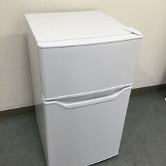 12/10受渡済)JT5521【YAMAZEN/山善 2ドア冷蔵庫】美品 2022年製 YFR-