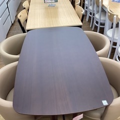 KJ-56【新入荷　アウトレット】ダイニング5点セット　ブラウン