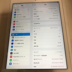 iPad Air2 Wi-Fi +Cellular 16GB シ...
