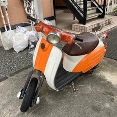 【お取引決定】実働 スズキ ヴェルデ 50cc おしゃれ原付 和製ベスパ 2スト