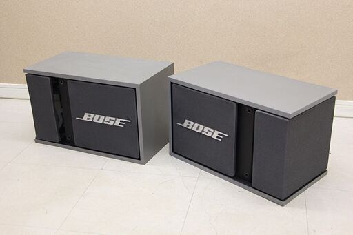 BOSE 301-AV TM MONITOR ボーズ モニタースピーカー ペア 2ウェイ 釣り下げ ウーファー ツィーター ブラックカラー (E1313kkxY)