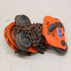 象印チエンブロック ELEPHANT CHAIN BLOCK ギヤードトロリ 2トン 手動用ギヤトロリ (HD1402axwY) 象印チエンブロック ELEPHANT CHAIN BLOCK ギヤードトロリ 2トン 手動