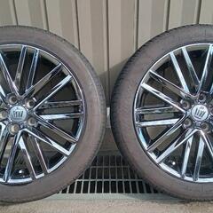 210ｸﾗｳﾝ純正ｽﾊﾟｯﾀﾘﾝｸﾞ18ｲﾝﾁ4本