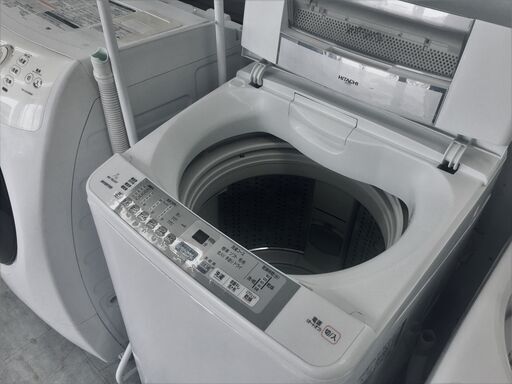 洗濯機の分解クリーニング行っています！配送設置込み　日立7.0K洗濯機　DDモーター　2013年製　分解クリーニング済み！！
