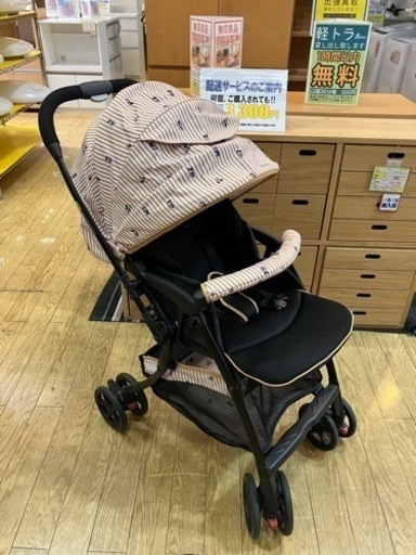 ⭐️極美品⭐️SMART ANGEL ベビーカー ミッキーマウス スマートエンジェル 定価2.3万