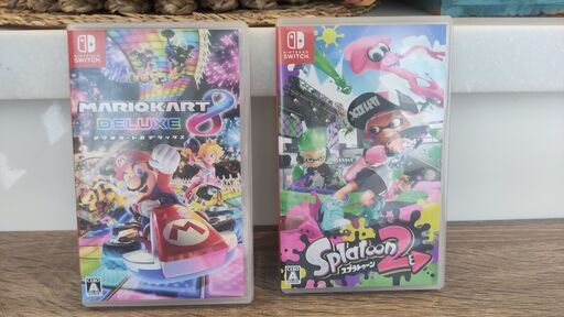 スプラトゥーン2とマリオカート8デラックスのセット