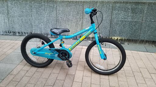 子供自転車 (18インチ) - ブランドWISLEY - 状態はとても良いです。