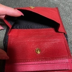 miumiu バイカラー　折り財布