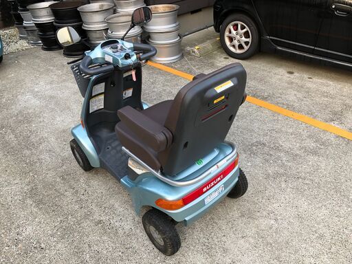 値下げ　神奈川県西部より出品　SUZUKI セニアカー ET4D バッテリー新品 スズキ セニアカー ET4D - げんき工房