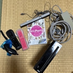 wii本体1式➕wii partyカセット付き