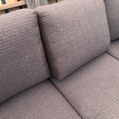 ニトリ コーナーソファ L字 ブラウン  