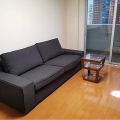 価格値下 3人掛ソファ 美品