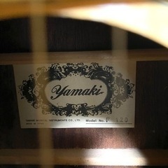 【ネット決済・配送可】Yamaki ヤマキ アコースティックギタ...